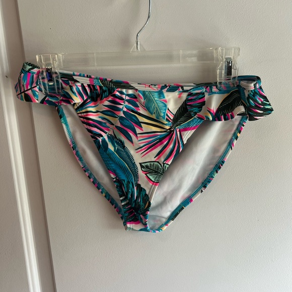 California Waves 2 piece bathing suit D/DD top,cups,underwire XL bottom colorful - Picture 6 of 13